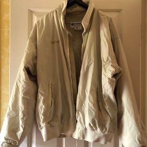 Men’s Columbia waterproof and fleece lined jacket
